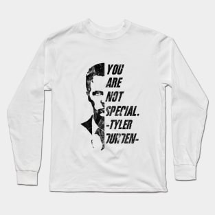 Durden - you are not special Long Sleeve T-Shirt